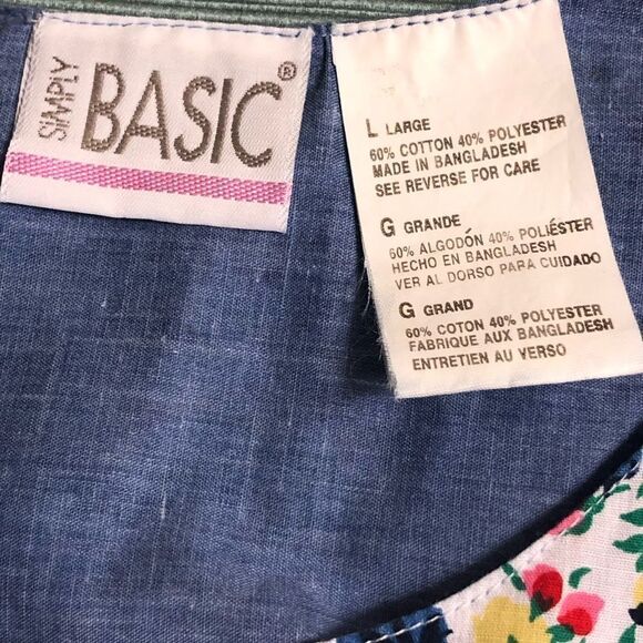 Simply Basic Vintage Floral Sleeveless Dress - Picture 7 of 11